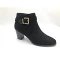 Ladies Boots Side Zip High Heel Ankle Booties